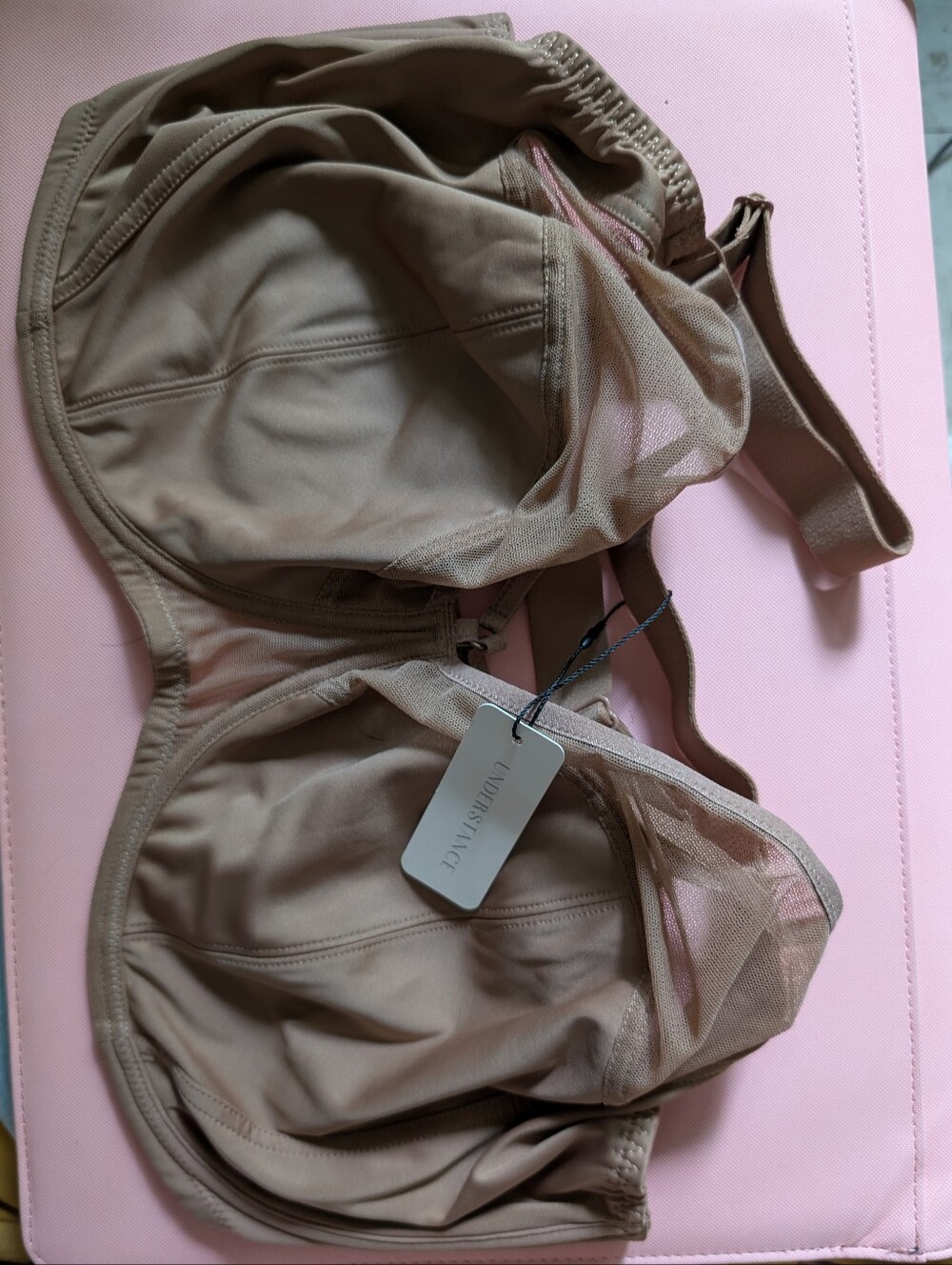Understance Rhea Flexwire Full Coverage Unpadded Spacer Bra Walnut 38L NWT